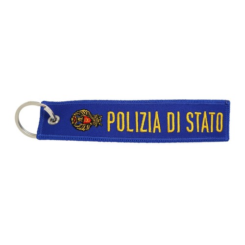 Portachiavi stoffa polizia - portachiavi,
