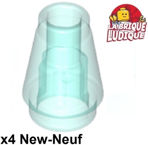 Lego cone 1x1 - 4x,