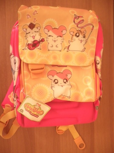Zaino scuola hamtaro giochi - scuola,