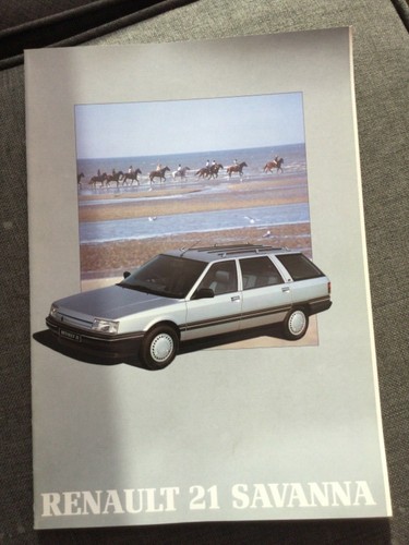 Brochure renault savana in - renault,