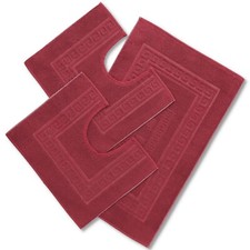 Torino Set 3 tappeti bagno in