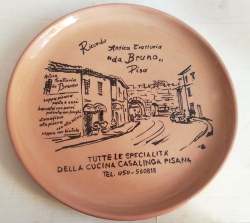 Piatto del ricordo pisa - del,