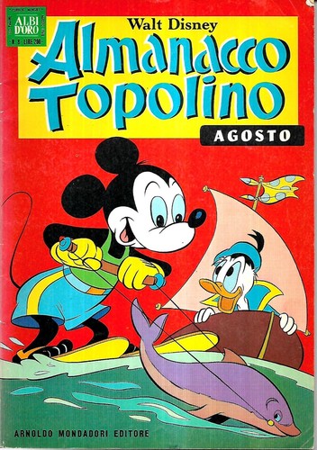 Almanacco topolino mondadori - almanacco, topolino,