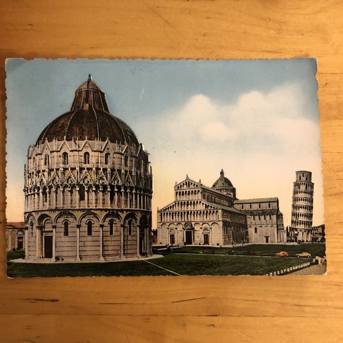 Cartolina torre pisa e - di,