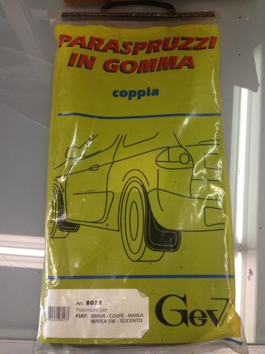 Coppia lastre paraspruzzi