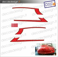 Adesivi serbatoio moto honda - adesivi,