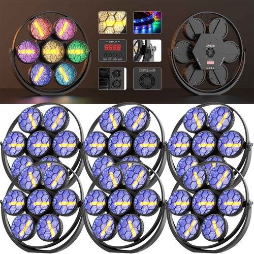 490w cob rgb - 6x,