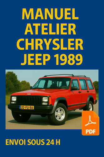 Manuel atelier chrysler jeep - manuel,