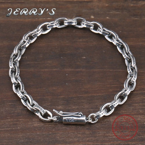 Bracciale uomo vero argento