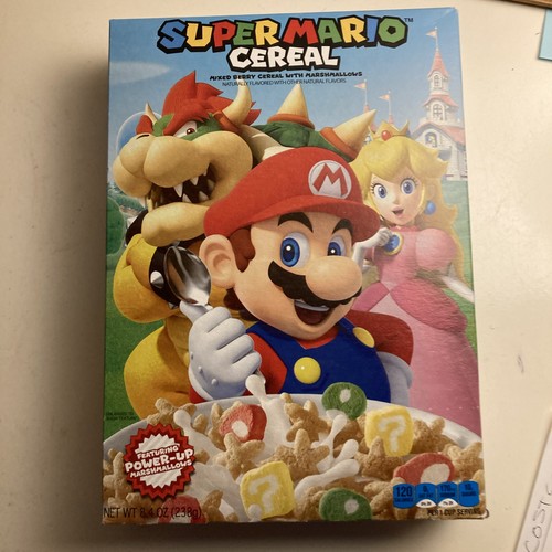 Super mario cereal scaduto - cereal,