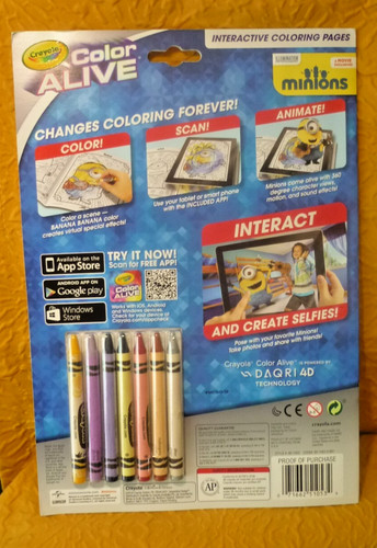 Crayola color alive minions - crayola,