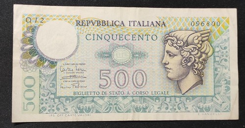 Italia banconota 500 lire - italia,