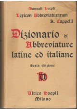 Manuali Hoepli Lexicon