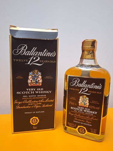 Ballantines whisky years - ballantines,