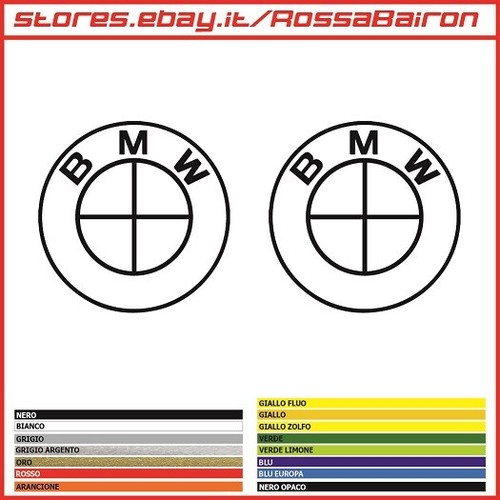 Adesivi compatibili bmw logo - 2,
