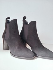 stivaletto donna Camoscio Nero