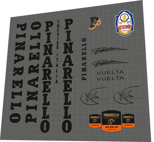 Pinarello vuelta black - vuelta, telaio