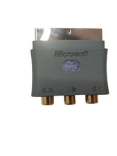 Adattatore Scart AV Ufficiale Microsoft Xbox 360 - Connettore Audio Video