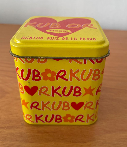 Scatola latta kub or - kub,