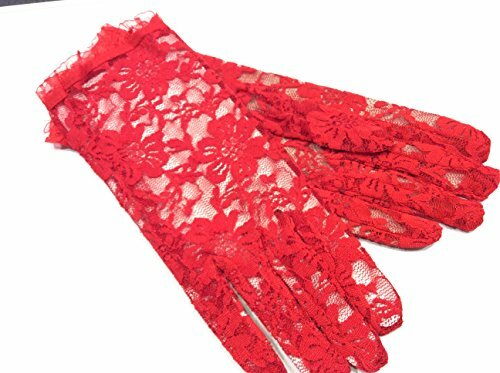 Guanto donna pizzo elastico - donna,