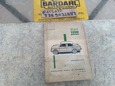 Fiat 1200 granluce-  catalogo parti di ricambi carrozzeria