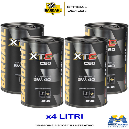 Bardahl xtc c60 5w40 olio - bardahl,