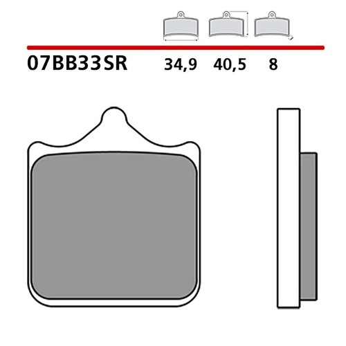 Brembo kit pastiglie freno - brembo,