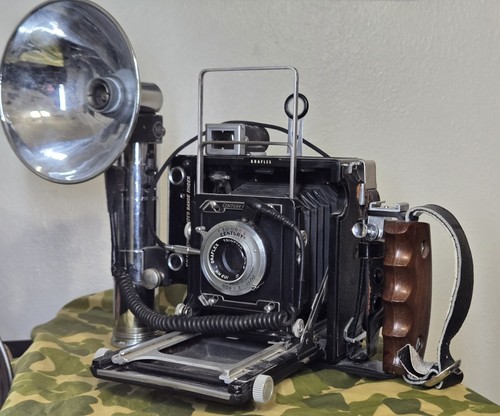 Macchina fotografica graflex - macchina,