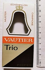 VAUTIER TRIO CIGARETTES PACK EMPTY VINTAGE PACKAGE COLLECTION CIGARILLOS