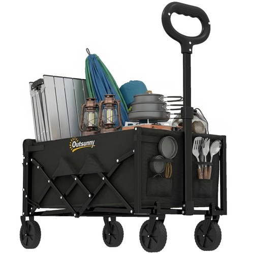 Outsunny carrello pieghevole - outsunny,