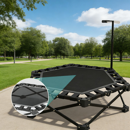 Trampolino pieghevole con - trampolino,