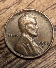 1957-D Grano Lincoln Penny