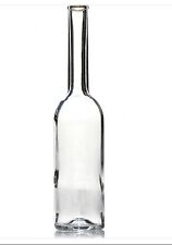 6 Bottiglie in vetro 200 CC per limoncello e liquore opera in vetro chiaro