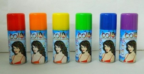 Lacca colorata per capelli