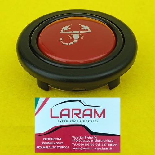 Pulsante clacson abarth - pulsante,