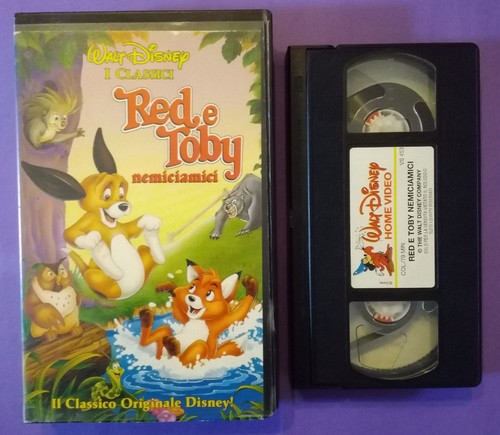 Vhs red toby nemiciamici - vhs,