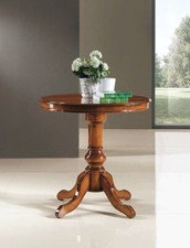 TAVOLO ROTONDO FISSO IN LEGNO