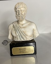 Busto di Platone su Base in