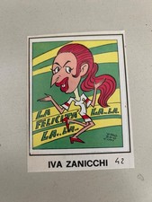 PROSDOCIMI N.42 IVA ZANICCHI CANTANTI 69 1969 PANINI DA RECUPERO
