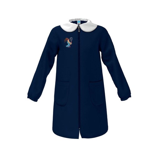 Grembiule zip bambina scuola
