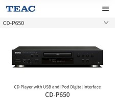 TEAC CD-P650 Lettore CD con