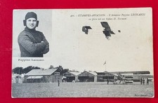 Aviazione cartolina Peppino Leonardi aviatore siciliano