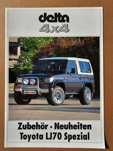 Toyota lj70 special delta - toyota,