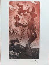 Roberto MATTA Acquaforte