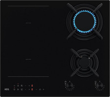 Serie 8000 Piano Cottura Misto Gas & Induzione 4 Fuochi Da Incasso HF704163NB, 6
