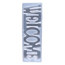 Stampi Lettere in Silicone Per