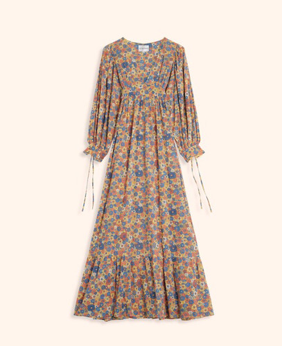 Maxi abito antico batik