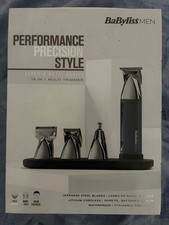 Babyliss Regolabarba SUPER X METAL Multikit Grooming 15in1 Black