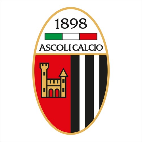 Adesivo sticker ascoli - ascoli, calcio