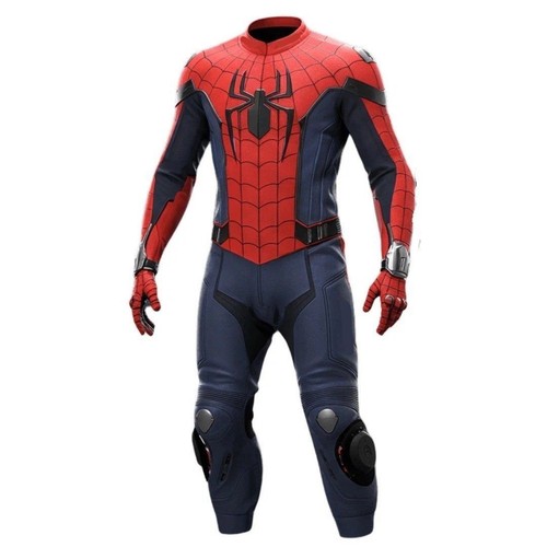 Tuta moto uomo spiderman rossa - uomo,
